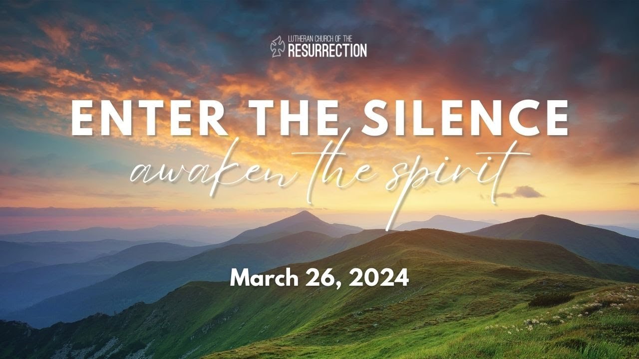 Contemplative Service Holy Week Contemplative Service - March 26, 2024 - YouTube