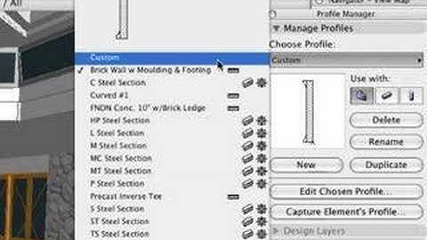 Complex element geometry