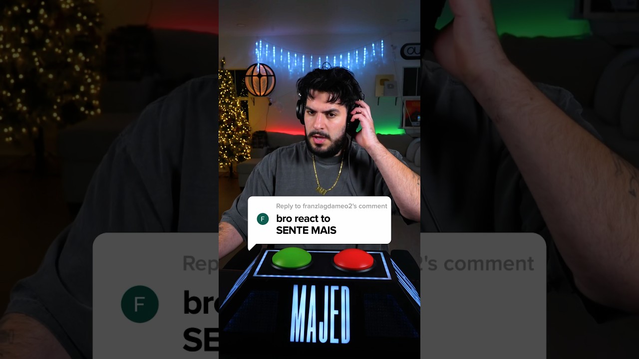 Majed reacts to “Sente Mais”