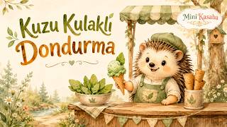 Kuzu Kulaklı Dondurma Yeni Şeyleri Denemek Üzerine Çocuk Masalı Mini Kasaba