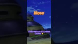 Goku & Grandpa Gohan Now Vs Then