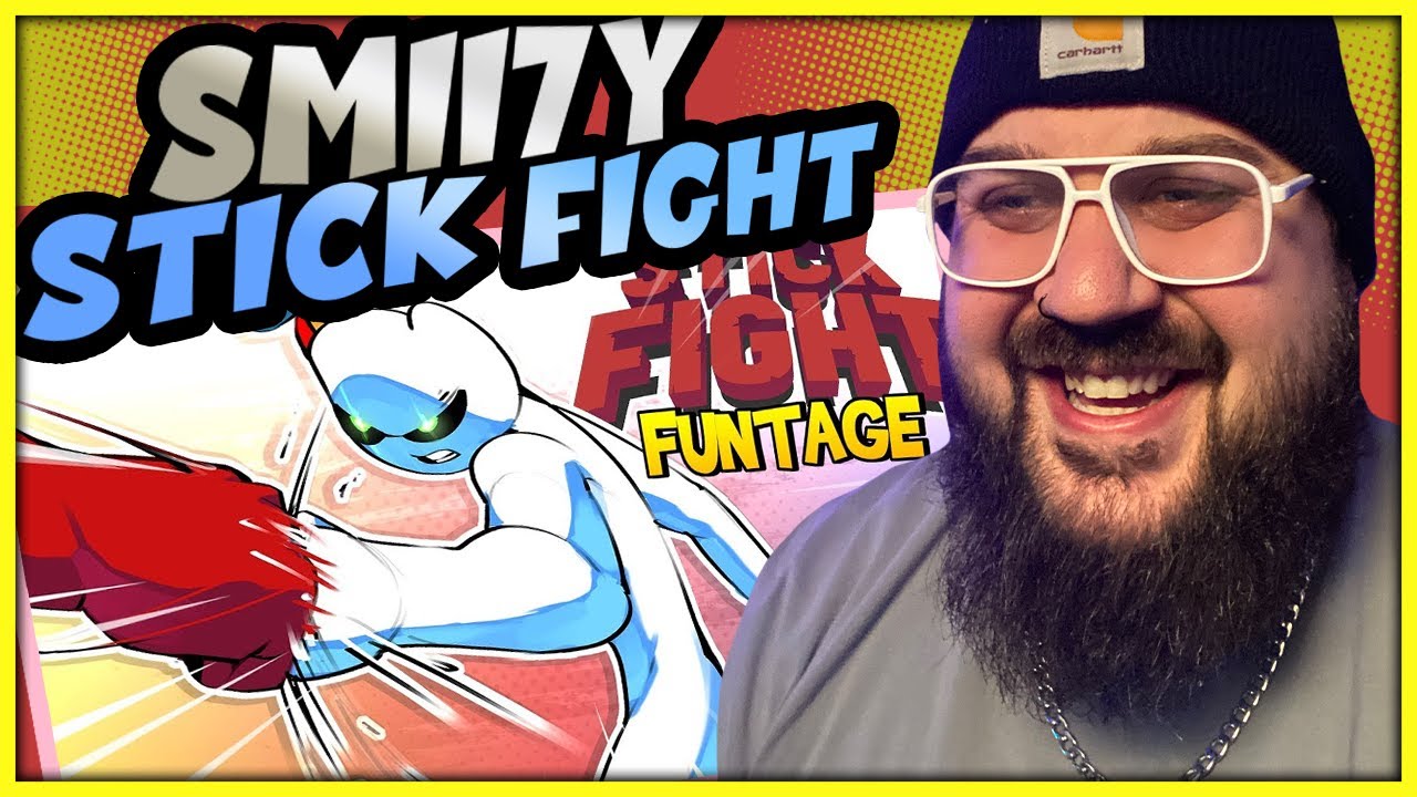 I almost wet my pants! Smii7y Stick Fight Funtage Reaction!