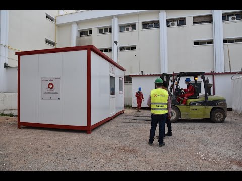 covid-19 : Le Groupe MATEM Et La Société SNCI Font Un Don De Cabines Médicales Aux Hôpitaux De Sfax