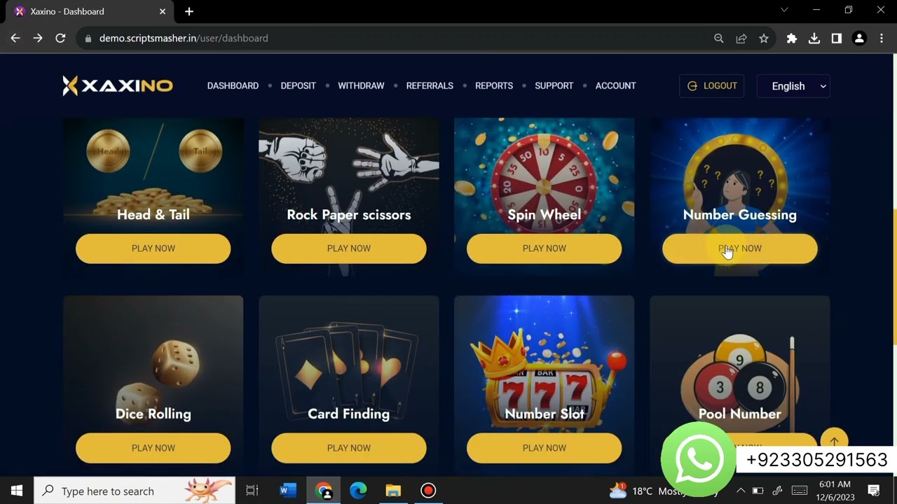 How To Create Casino Gaming Plateform Website With Admin Panel || Xaxino Php Script