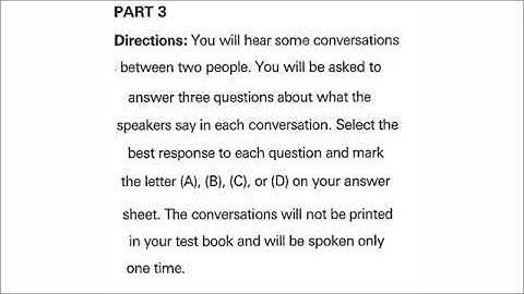 TOEIC LISTENING TEST 1 PART 3 (WITH KEY 2)