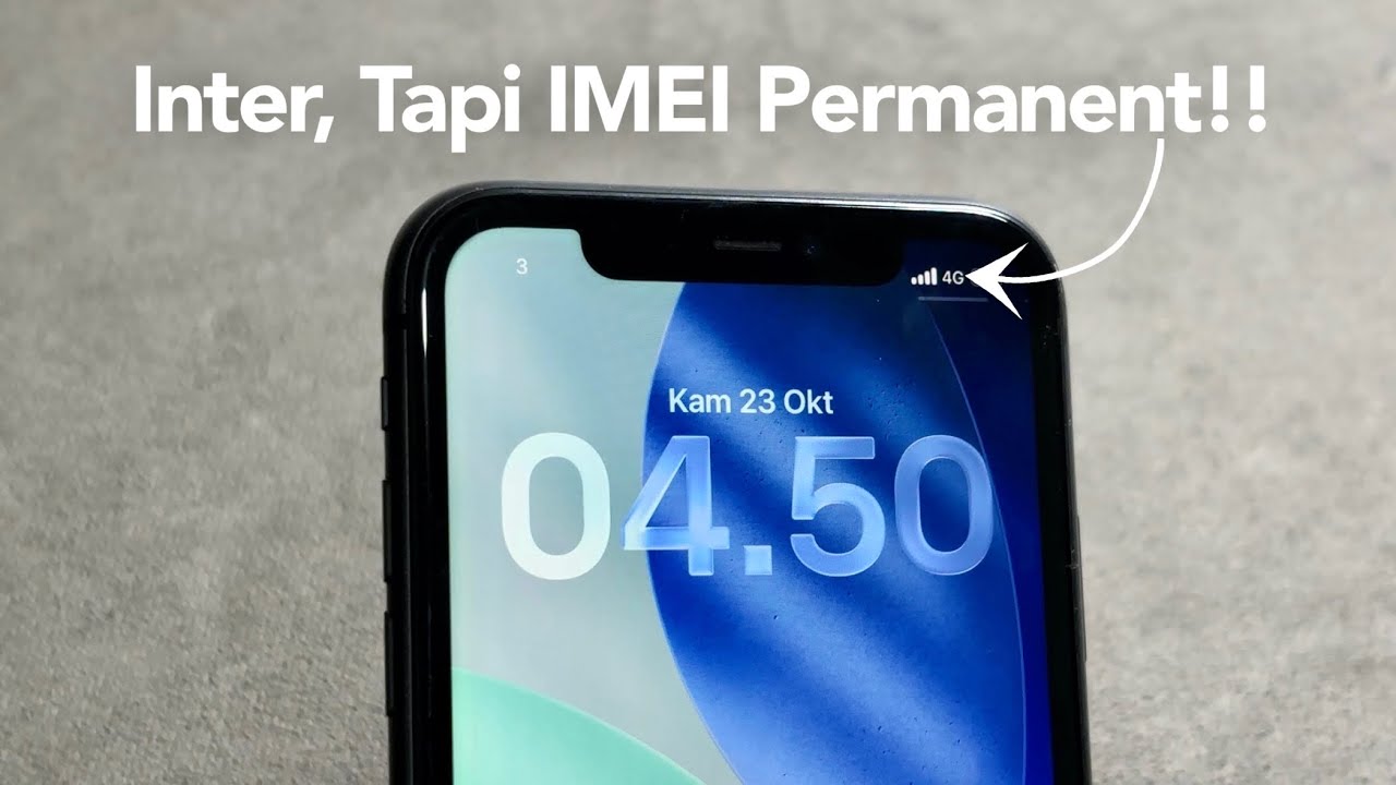 Cara beli iPhone inter Tapi Sinyal aman bisa semua kartu IMEI aman