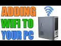 LIVE! How to add WiFi to your desktop or laptop computer / PC