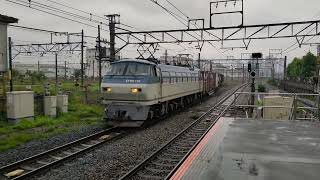 5月16日新川崎駅 吹田A6運用 3064レ EF66 119