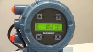 Rosemount 8732EM LOI Operation - How to Reset the Net Total Value on the Totalizer