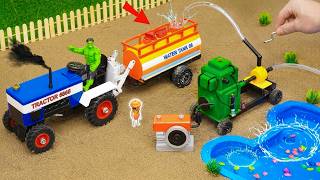 Diy diorama making mini motor water pump science project