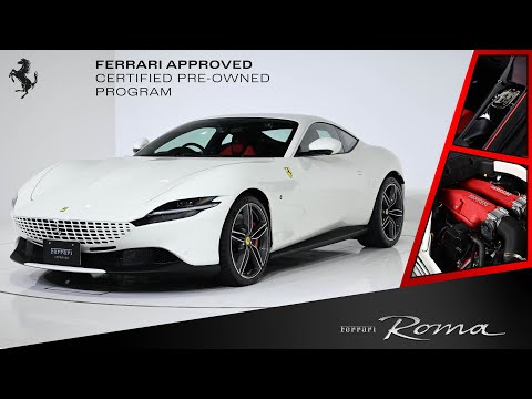 Ferrari Roma 2023MY 認定中古車 V8エンジン音あり（車体末尾番号：021