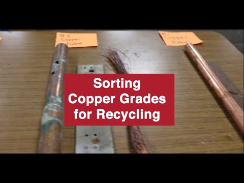 How to: Copper Grade Sorting - YouTube