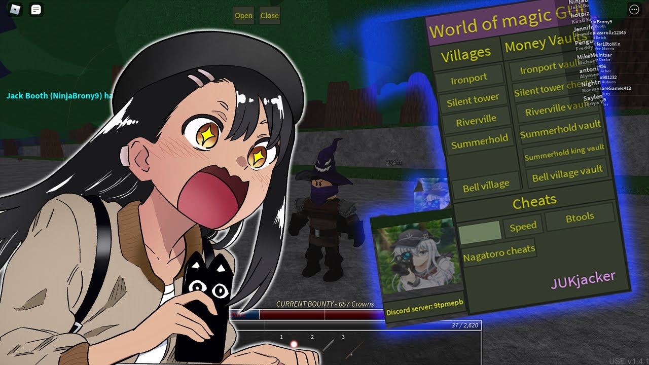 (FREE) World of magic exploit script GUI for ROBLOX