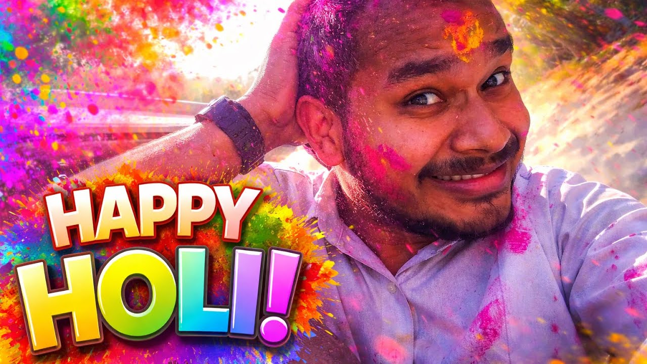 🌈 Happy Holi 2026 | Festival of Colors Celebration