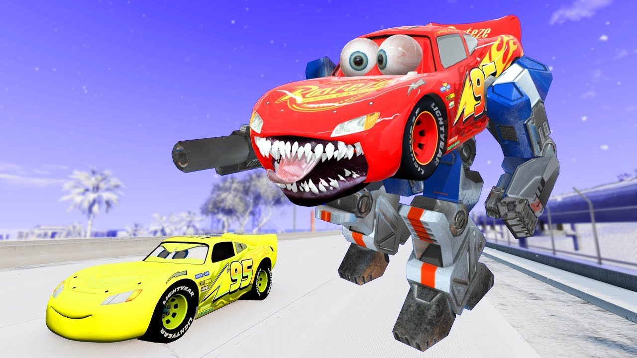 Lightning McQueen vs Monster Eater: Coffin Dance Song (Cover )