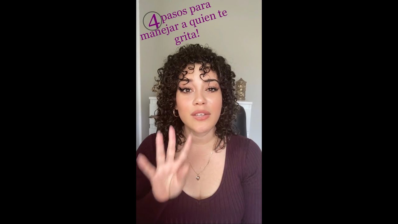4 pasos efectivos para tratar a quien te grita!😉🤨