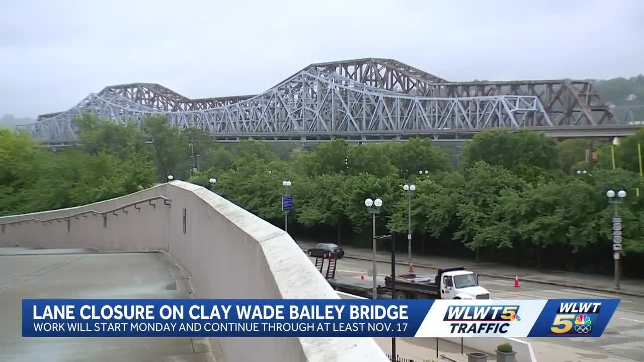 One lane to be closed on Clay Wade Bailey Bridge due to construction