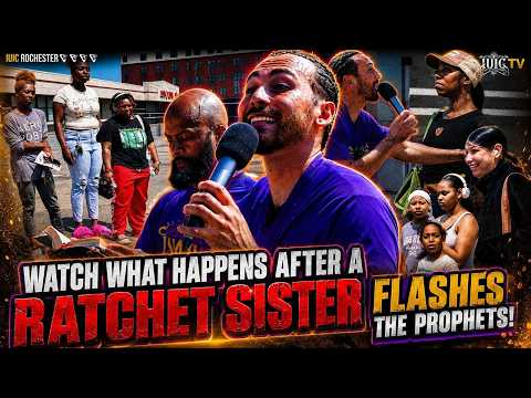 Watch What Happens After A Ratchet Sister Flashes The Prophets! #iuic #trending #viral #fyp