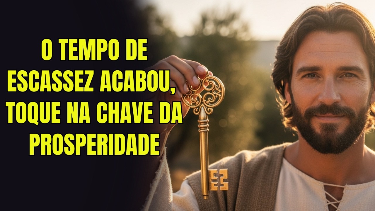 DEUS DIZ:🔑💰 O TEMPO DE ESCASSEZ ACABOU, O DECRETO DA PROSPERIDADE QUE VAI MUDAR SUA VIDA