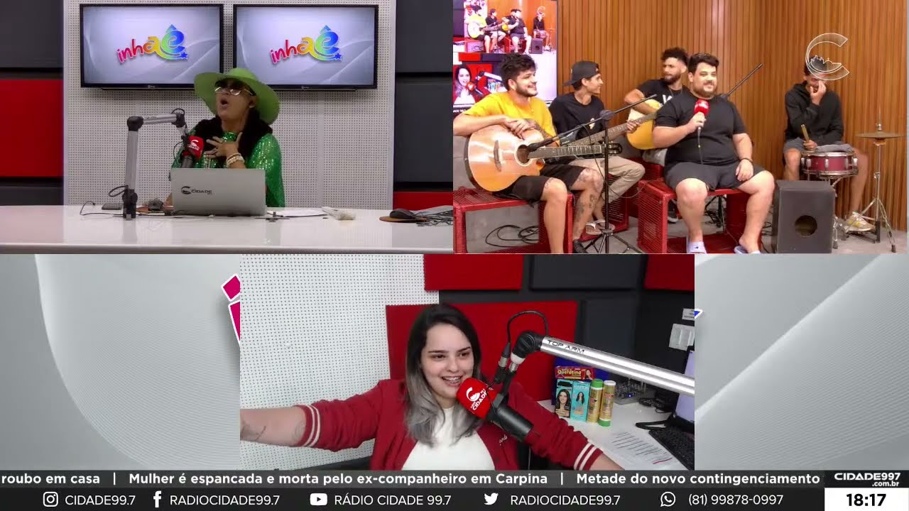 Rádio Cidade - INHAÊ  entrevista Madame Biu - 31/07/2023