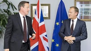 British PM says draft EU deal shows 'real progress'