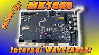 MK1869 ESS ISA Sound Card Internal Wavetable Setup!