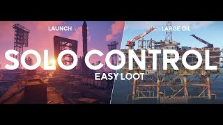3000 HOURS SOLO RUST PLAYER CONTROLLING LAUNCH SITE AND OIL RIG