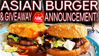 GIVEAWAY ANNOUNCEMENT! PLUS THE BEST ASIAN BURGERS MADE ON THE BLACKSTONE GRIDDLE! ABC SAUCE RECIPE! screenshot 3