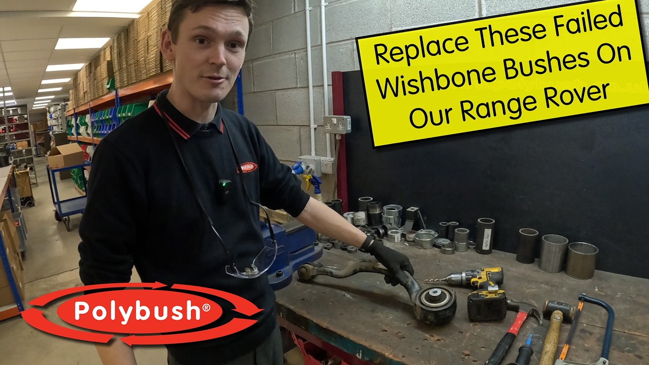 How to Replace the Front Lower Arm Bush on a New Defender, Discovery 5 & Range Rover (1DU Polybush)