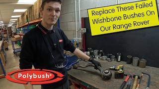 How To Replace The Front Lower Arm Bush On A New Defender, Discovery 5 & Range Rover 1Du Polybush