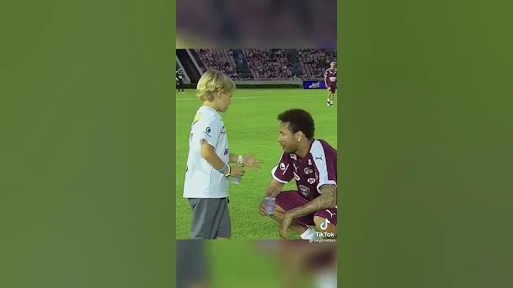 Neymar and His Son DAVID LUCA
