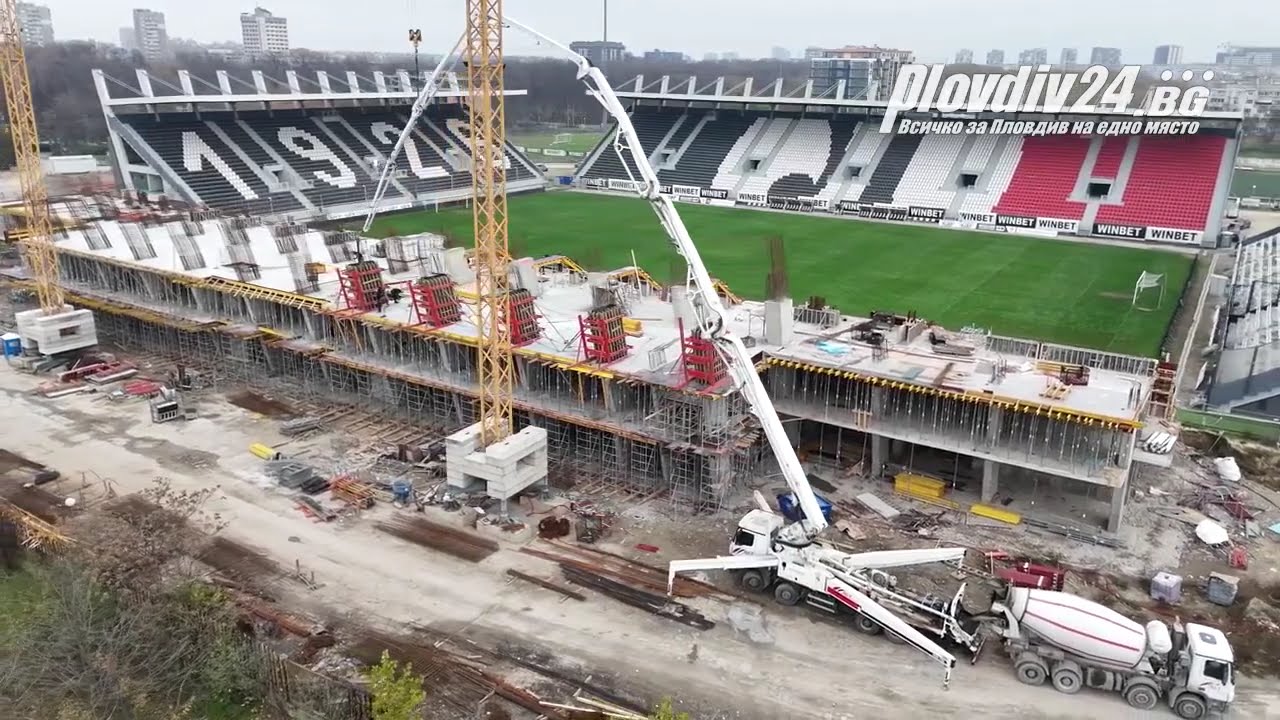 👋ПРОДЪЛЖАВА РАБОТАТА ПО ИНФРАСТРУКТУРАТА И ЦЕНТРАЛНАТА ТРИБУНА НА ЛАУТА👉26.11.2025 - ДЕН 280 от 480