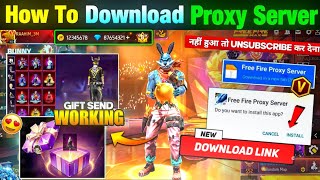 HOW TO DOWNLOAD PROXY SERVER IN FREE FIRE, HOW TO USE PROXY SERVER IN FREE FIRE, VIP PROXY SERVER screenshot 4