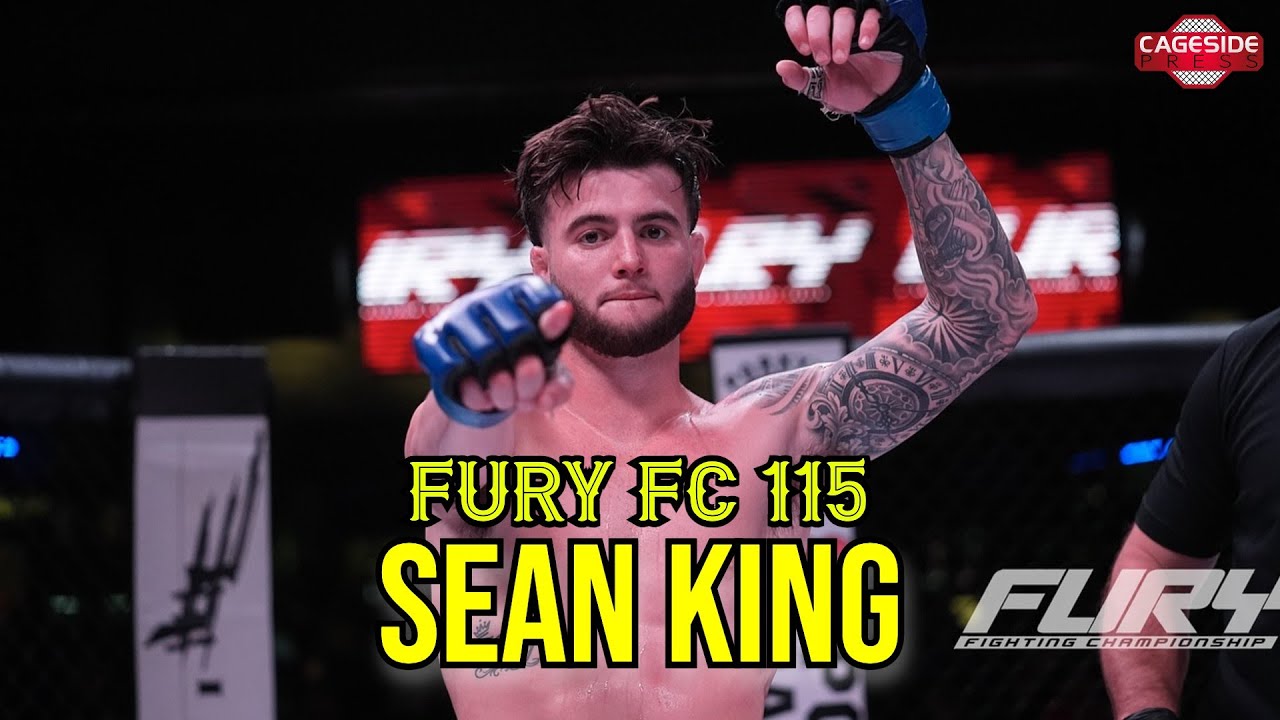 Sean King Looking For 3 Victories Before 2026 DWCS Season, Roa Matchup | Fury FC 115