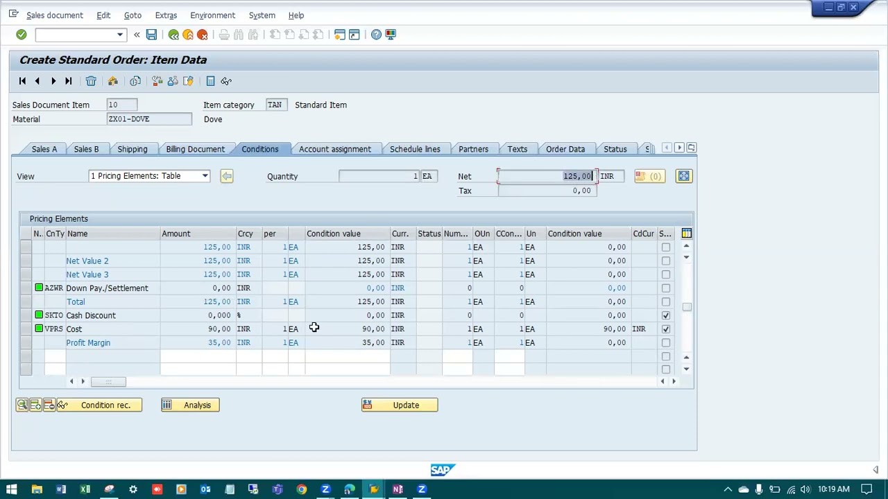 SAP SD || Pricing - Condition Types K004/K007/KF00 || 