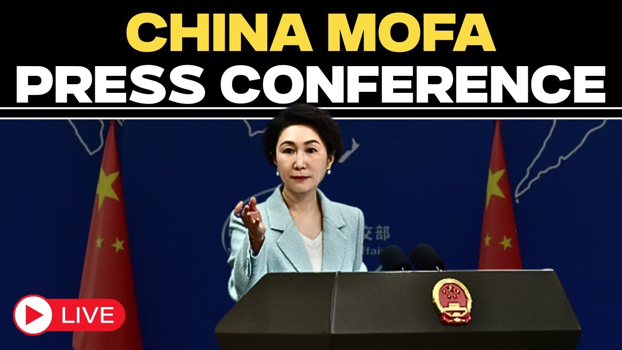 China Foreign Ministry Briefing LIVE: China Speaks On Iran, Taiwan & India Amid Global Tensions