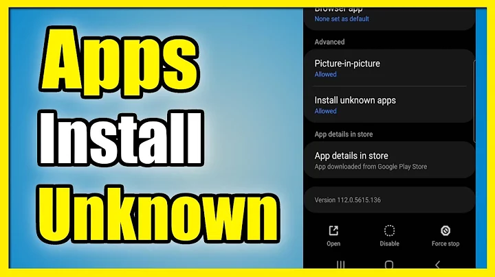How to Allow Install Apps From Unknown Sources on Android Phone (Fast Method)