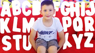 Ayaz Learning English Alphabet - Ayaz İngilizce Alfabeyi Öğreniyor - For Kids
