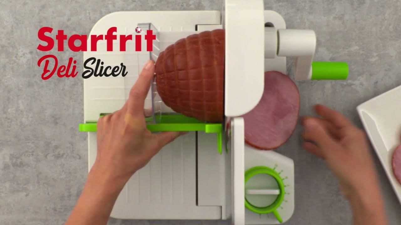 Starfrit Deli Slicer 92968 EN YouTube