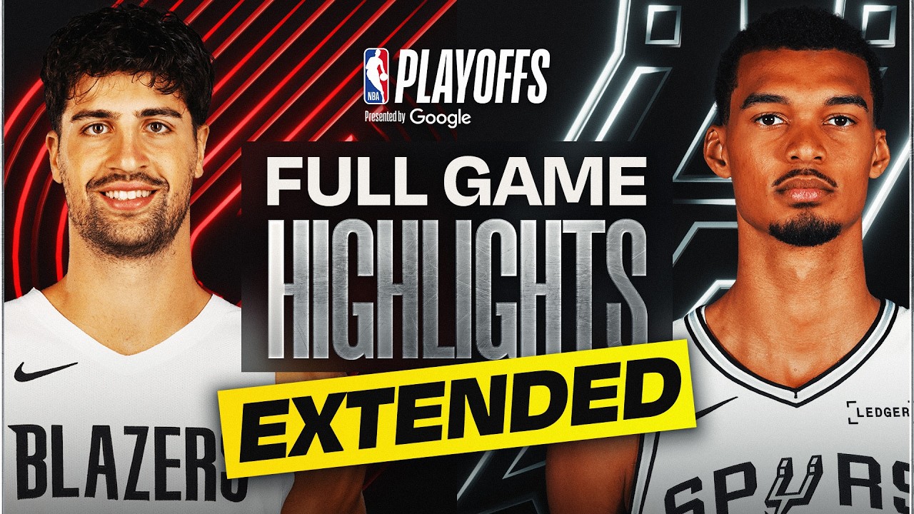 EXTENDED: #7 TRAIL BLAZERS at #2 SPURS | FULL GAME 1 HIGHLIGHTS | April 19, 2026