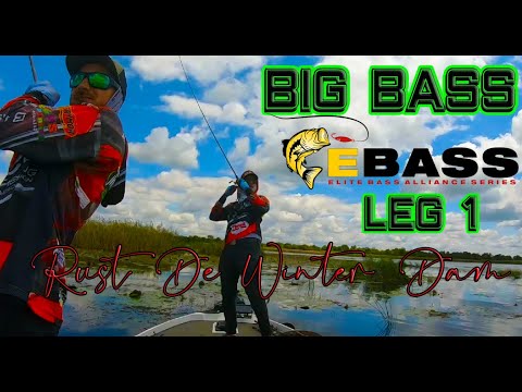 BIG BASS @ Ebass leg1 held @  Rust De Winter Dam