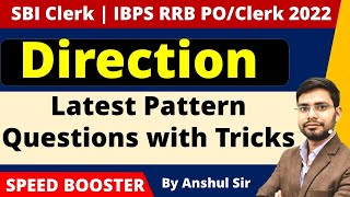 Direction Sense for SBI Clerk 2022 | IBPS RRB PO/Clerk | Shortcut & Tricks with Latest Questions