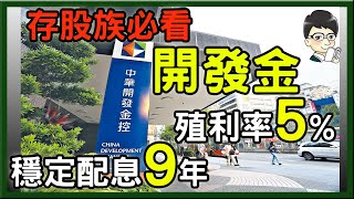 【金融股分析】開發金2883│獲利亮眼、穩定配息9年│本益比14.24,殖利率為定存的4倍以上