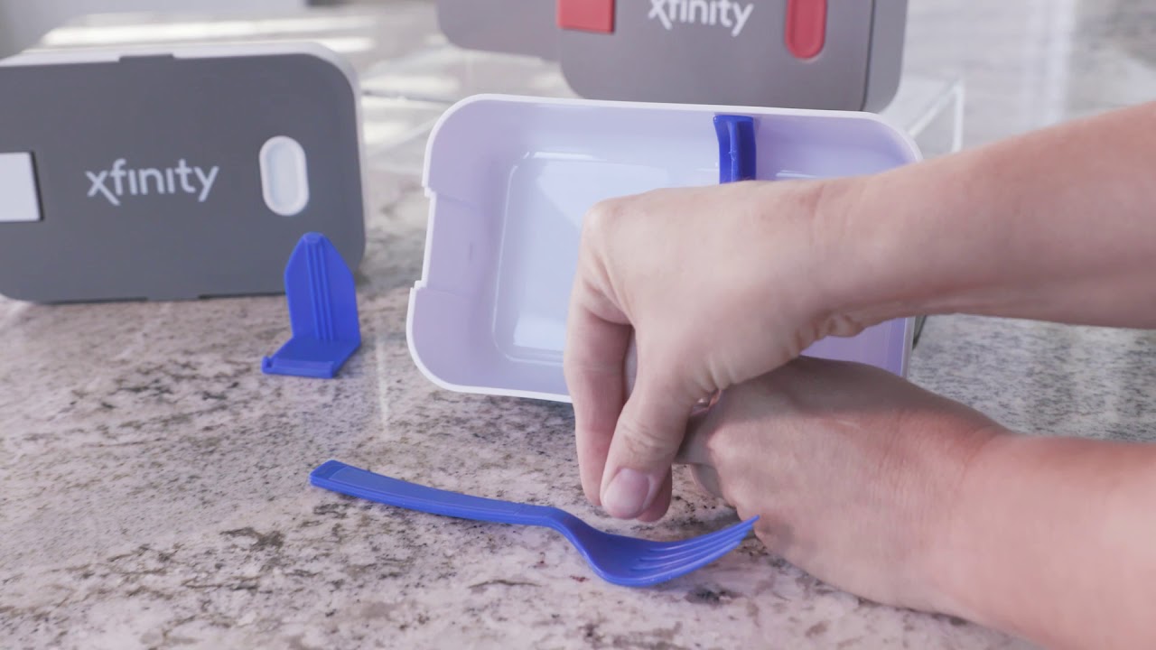 Lunch Set with Phone Holder