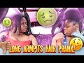 LONG ARMPIT HAIR PRANK ON SISTER (HILARIOUS)