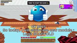 Testing module Scaffold on Minefun Skywars | Vezula Client