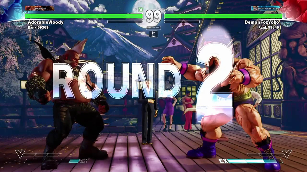 DemonFoxYoko (Zangief) / AdorableWoody (Birdie)