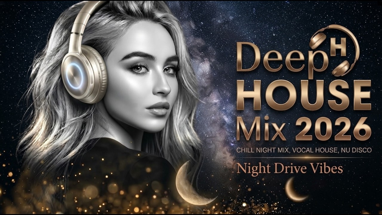 Vocal House, Nu Disco & Smooth Night Drive Music