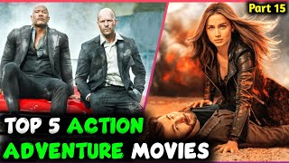 Top 5 New Best ACTION ADVENTURE Movies of Hollywood in Hindi Dubbed [2023] || (Part 15)