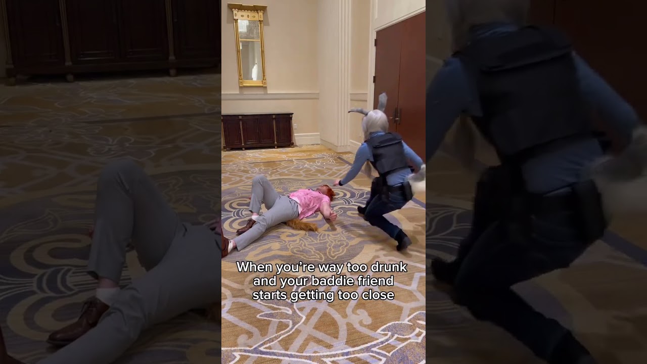 When your baddie friend starts getting WAY too close 😵